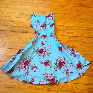 Retro floral dress